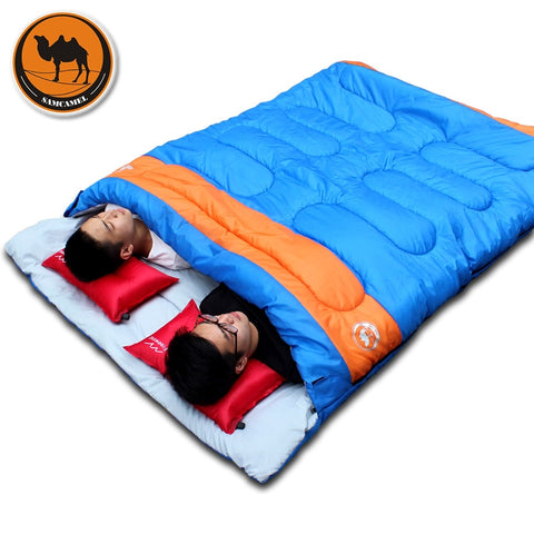 New practical double person sleeping bag