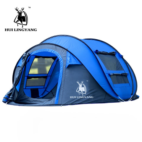 Large throw tent