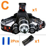 10000LM Led T6 Headlamp
