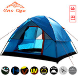 3-4 Person Windbreak Camping Tent